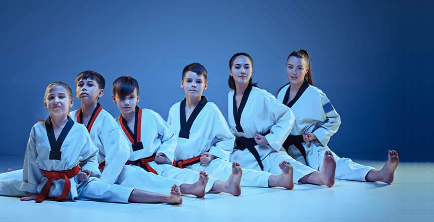 Martial Arts Lessons for Kids in Allen TX - Kids Group Splits