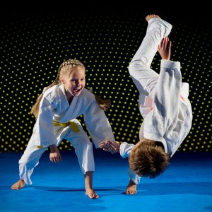 Martial Arts Lessons for Kids in Allen TX - Judo Toss Kids Girl