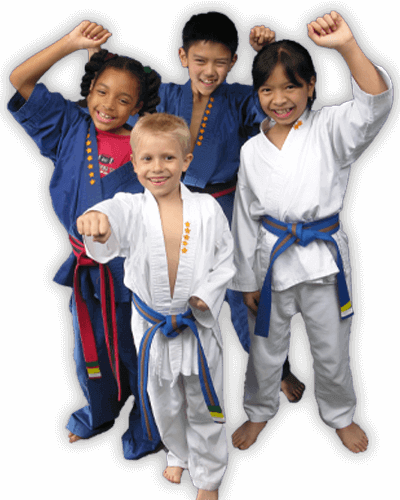 Martial Arts Summer Camp for Kids in Allen TX - Happy Group of Kids Banner Summer Camp Page